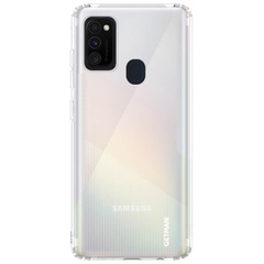 TPU чехол GETMAN Clear 1,0 mm для Samsung Galaxy M30s / M21 Бесцветный (прозрачный)
