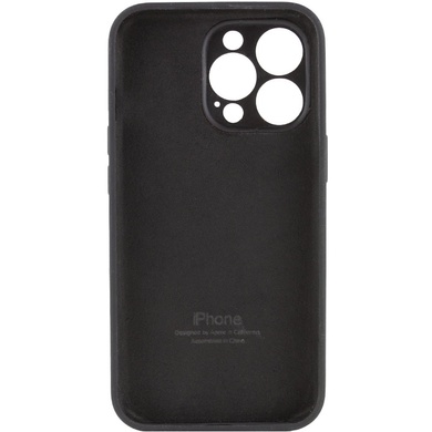 Чехол Silicone Case Full Camera Protective (AA) для Apple iPhone 14 Pro Max (6.7") Черный / Black