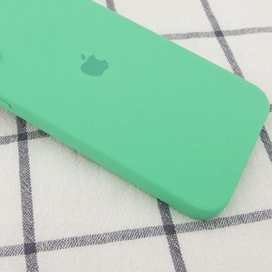 Чохол Silicone Case Square Full Camera Protective (AA) для Apple iPhone 11 Pro Max (6.5 "), Зелений / Spearmint