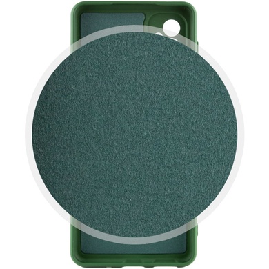 Чохол Silicone Cover Lakshmi Full Camera (AAA) для Samsung Galaxy A34 5G, Зелений / Cyprus Green