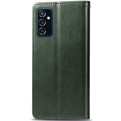 Кожаный чехол книжка GETMAN Gallant (PU) для Samsung Galaxy A15 4G/5G Зеленый