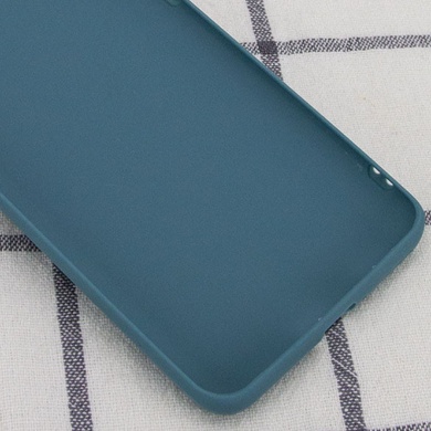 Силиконовый чехол Candy для Samsung Galaxy A32 4G Синий / Powder Blue