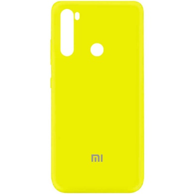 Чехол Silicone Cover My Color Full Protective (A) для Xiaomi Redmi Note 8T Желтый / Flash