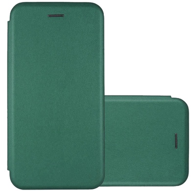 Кожаный чехол (книжка) Classy для Xiaomi Redmi 12 Зеленый