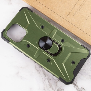 Ударопрочный чехол Pathfinder Ring для Xiaomi Redmi A1 / A2 Зеленый / Army Green