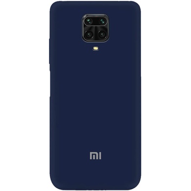 Чохол Silicone Cover My Color Full Protective (A) для Xiaomi Redmi Note 9s / Note 9 Pro / Note 9 Pro Max, Синій / Midnight Blue