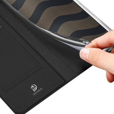 Чохол-книжка Dux Ducis з кишенею для візиток для Xiaomi Mi Note 10 Lite, Чорний