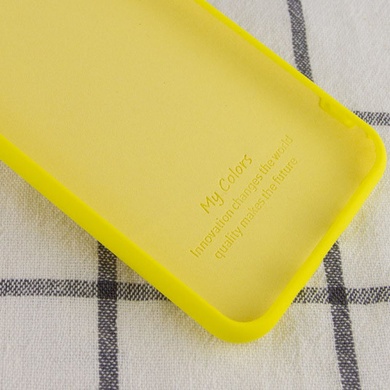 Чохол Silicone Cover My Color Full Protective (A) для Xiaomi Redmi Note 9 4G / Redmi 9 Power / Redmi 9T, Жовтий / Flash