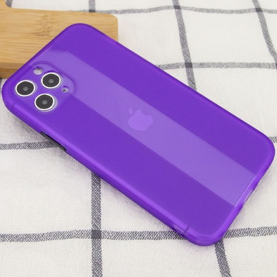 Чохол TPU Glossy Line Full Camera для Apple iPhone 11 Pro Max (6.5"), Фіолетовий