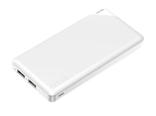 Портативное зарядное устройство Power Bank Baseus Mini Cu 10000 mAh Белый
