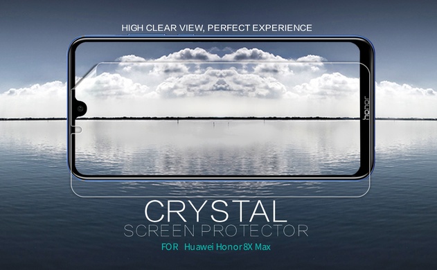 Защитная пленка Nillkin Crystal для Huawei Honor 8X Max Анти-отпечатки