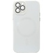 Чохол TPU+Glass Sapphire Midnight with MagSafe для Apple iPhone 11 Pro (5.8"), Білий / White