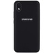 Чохол Silicone Cover Full Protective (AA) для Samsung Galaxy M01 Core / A01 Core, Чорний / Black