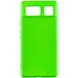 Чохол Silicone Cover Lakshmi (A) для Google Pixel 6, Салатовый / Neon green