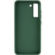 TPU чохол Bonbon Metal Style для Samsung Galaxy S24+, Зелений / Army green