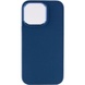 TPU чохол Bonbon Metal Style для Apple iPhone 13 Pro (6.1"), Синій / Cosmos Blue