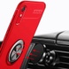TPU чохол Deen ColorRing під магнітний тримач (opp) для Xiaomi Redmi 9A, Червоний / Червоний