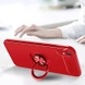 TPU чохол Deen ColorRing під магнітний тримач (opp) для Xiaomi Redmi 9A, Червоний / Червоний