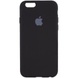 Чохол Silicone Case Full Protective (AA) для Apple iPhone 6/6s (4.7 "), Чорний / Black