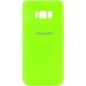 Чохол Silicone Cover My Color Full Protective (A) для Samsung G955 Galaxy S8 Plus, Салатовый / Neon green