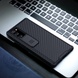 Карбонова накладка Nillkin Camshield (шторка на камеру) для Samsung Galaxy Note 20, Чорний / Black