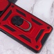 Ударопрочный чехол Camshield Serge Ring для Samsung Galaxy A03 Красный