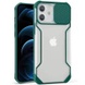 Чохол Camshield matte Ease TPU зі шторкою для Apple iPhone 6/6s/ 7/ 8 / SE (2020) (4.7 "), Зелений