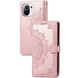 Шкіряний чохол (книжка) Art Case з візитницею для Xiaomi Mi 11 Lite, Рожевий