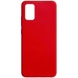Силиконовый чехол Candy для Samsung Galaxy A02s / M02s Красный