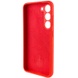 Чохол Silicone Cover Lakshmi Full Camera (AAA) для Samsung Galaxy S24 FE, Червоний / Red