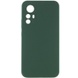 Чохол Silicone Cover Lakshmi Full Camera (AAA) для Xiaomi Redmi Note 12S, Зелений / Cyprus Green