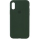Чехол Silicone Case Full Protective (AA) для Apple iPhone XR (6.1") Зеленый / Cyprus Green