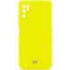 Чехол Silicone Cover My Color Full Camera (A) для Xiaomi Redmi Note 10 5G / Poco M3 Pro Желтый / Flash