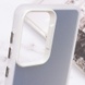 TPU+PC чехол Magic glow with protective edge для Samsung Galaxy A54 5G White