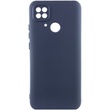 Чохол Silicone Cover Lakshmi Full Camera (A) для Xiaomi Redmi 10C, Синій / Navy Blue