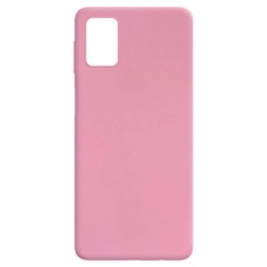 Силиконовый чехол Candy для Samsung Galaxy M31s Розовый