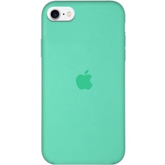 Чохол Silicone Case Full Protective (AA) для Apple iPhone SE (2020), Зелений / Spearmint