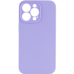 Чохол Silicone Case Full Camera Protective (AA) NO LOGO для Apple iPhone 15 Pro Max (6.7"), Бузковий / Dasheen