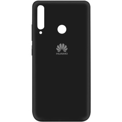 Чехол Silicone Cover My Color Full Protective (A) для Huawei P40 Lite E / Y7p (2020) Черный / Black