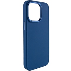 TPU чохол Bonbon Metal Style для Apple iPhone 14 Pro (6.1"), Синій / Cosmos Blue