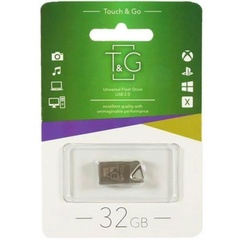 Флеш-драйв USB 3.0 Flash Drive T&G 106 Metal Series 32GB Серебряный