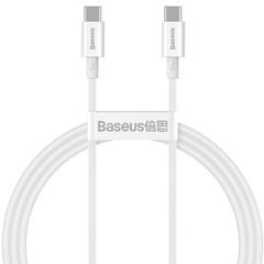 Дата кабель Baseus Superior Series Fast Charging Type-C to Type-C PD 100W (1m) (CATYS-B) Белый
