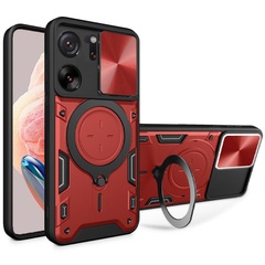 Удароміцний чохол Bracket case with Magnetic для Xiaomi 13T / 13T Pro, Red