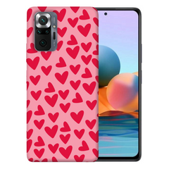 TPU чохол Love для Xiaomi Redmi Note 10 Pro, Hearts mini