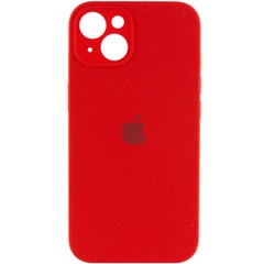 Чехол Silicone Case Full Camera Protective (AA) для Apple iPhone 14 Plus (6.7") Красный / Red