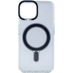 TPU чехол ColorCam with Magnetic Safe для Apple iPhone 14 (6.1") Черный