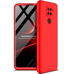 Пластиковая накладка GKK LikGus 360 градусов (opp) для OnePlus Nord CE, Красный
