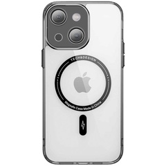 TPU+PC чохол Fullcolor with Magnetic Safe для Apple iPhone 14 (6.1"), Black
