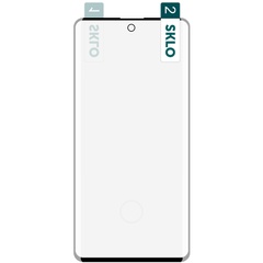 Полимерная пленка SKLO (full glue) (тех. пак) для Samsung Galaxy Note 10 Plus Черный