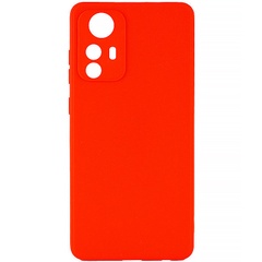 Силиконовый чехол Candy Full Camera для Xiaomi Redmi Note 12S Красный / Red